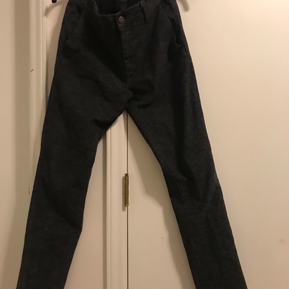 Men’s tweed skinny pants